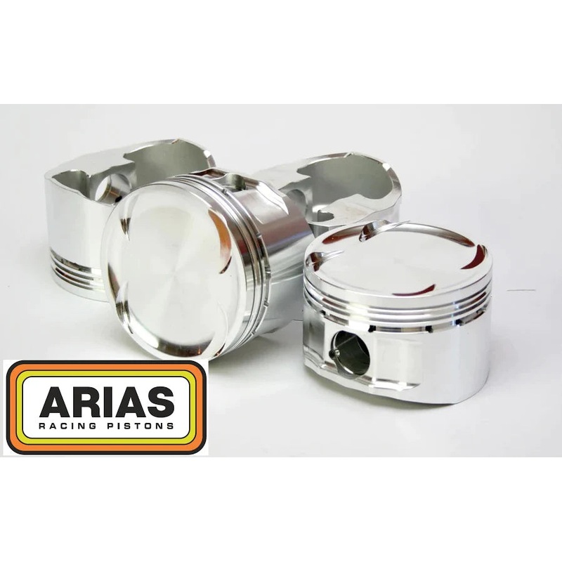 Arias Pistons Toyota 1.6L OEM 4V Bore 3.209 CH 1.201 Stroke 3.031 Rod 4.804 CR 10.5 Dome Head 36cc