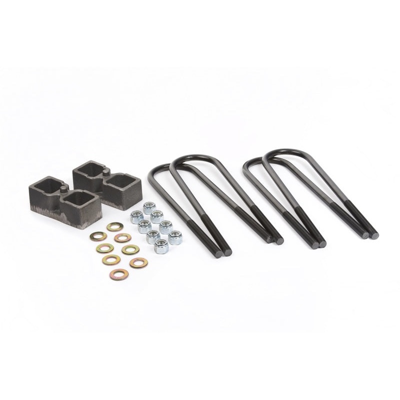 Daystar 2005-2018 Ford F-350 4WD (w/Dana 70 Axle) – 2in Rear Block & U-Bolt Kit