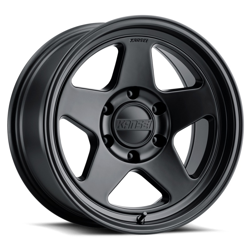 Kansei K12MB Knp 17×8.5in / 5×139.7 BP / -10mm Offset / 106.5mm Bore – Matte Black Wheel
