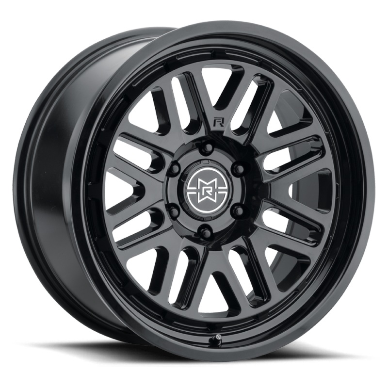 Method Raised MR804 20×10 / 8×180 BP / -18mm Offset / 124.1mm Bore – Gloss Black Wheel