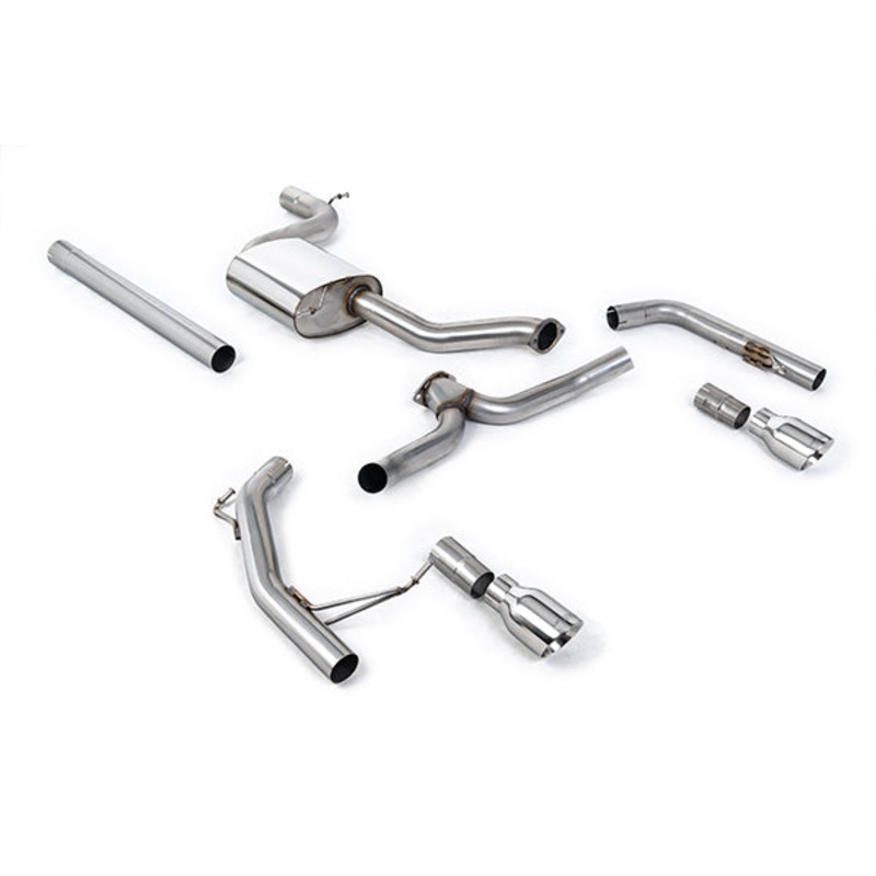 Milltek Cat-Back Exhaust System – MQB 2.0T (GLI (Mk7))