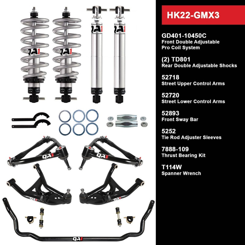 QA1 HK22-GMX3 Level 2 Full Vehicle Handling Kit 75-79 GM X-Body W/ Shocks
