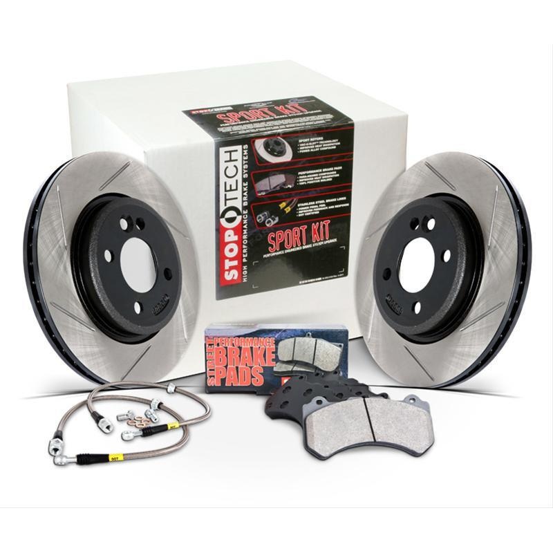Stoptech Sport Slotted Rear Brake Kit (977.47002R)