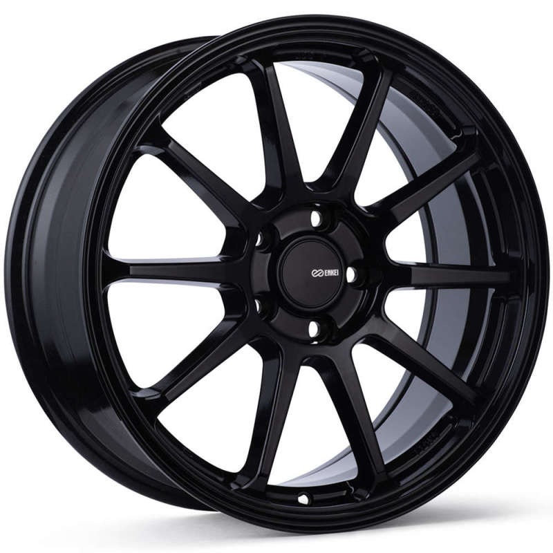 Enkei PX-10 18×8 5×100 45mm Offset 72.6mm Bore Gloss Black Wheel