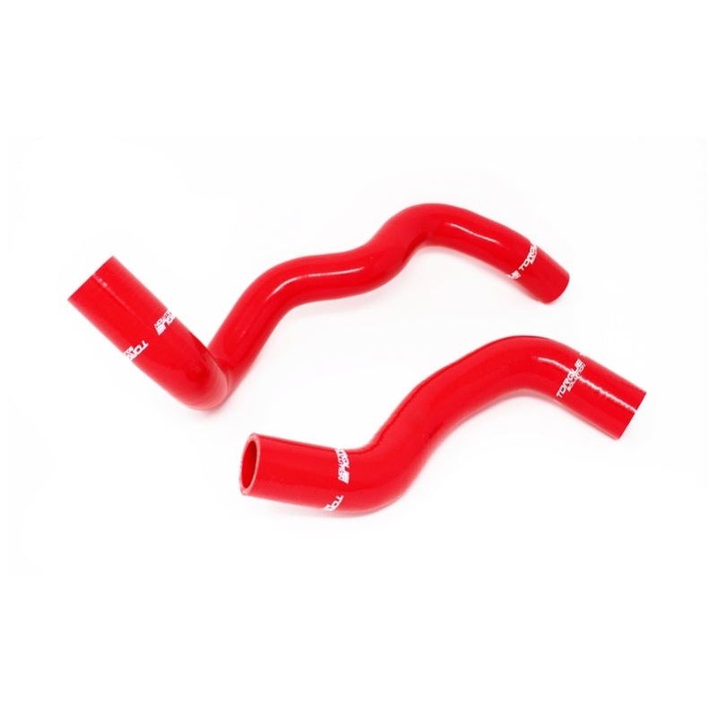 Torque Solution 2016+ Ford Focus RS Silicone Radiator Hose Kit – Red