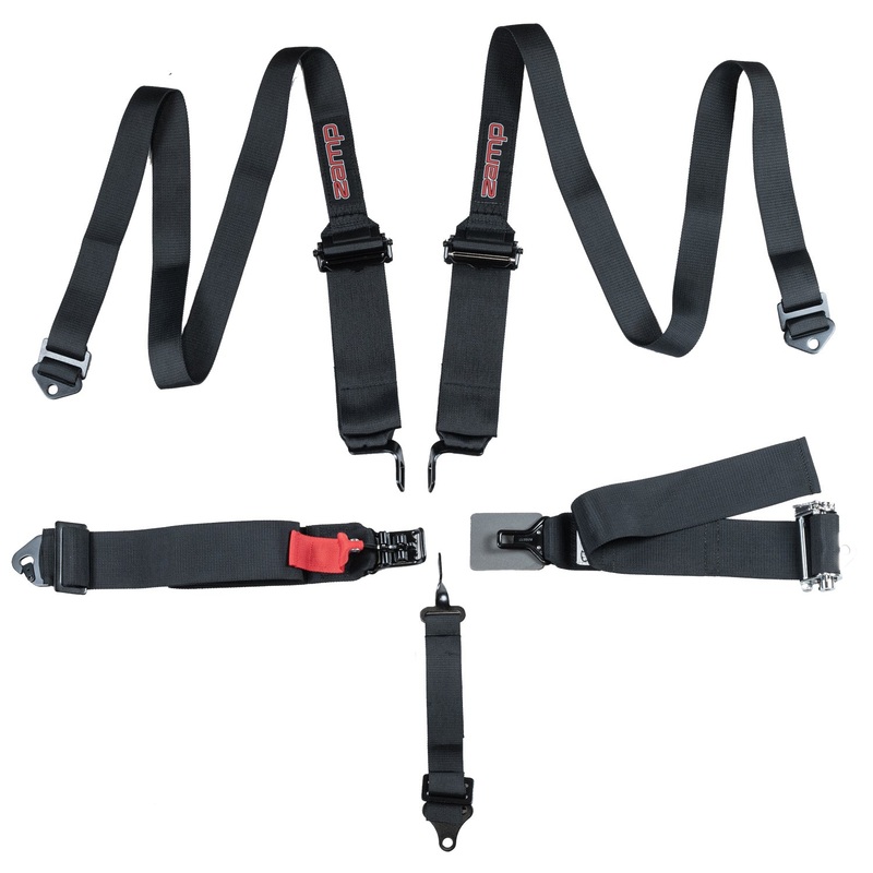 Zamp SFI 16.1 3″/2″ 5-Point Ratchet Seat Harness