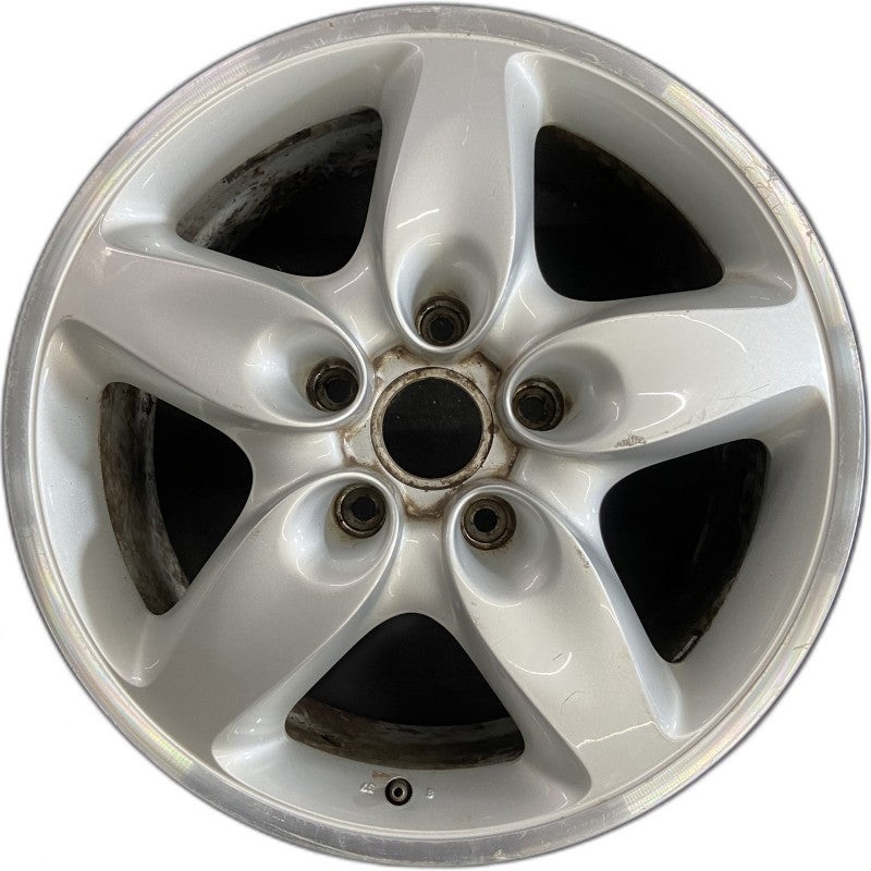 18″ PORSCHE CAYENNE 03 18×8 5 solid spokes Turbo Original OEM Wheel Rim