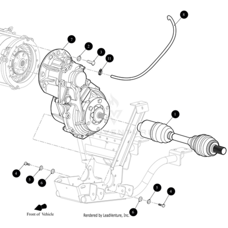 Flat Washer (3/8) by Arctic Cat