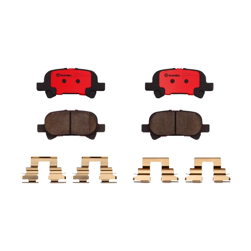 PRIME Ceramic Rear Disc Brake Pad Set – P83110N
