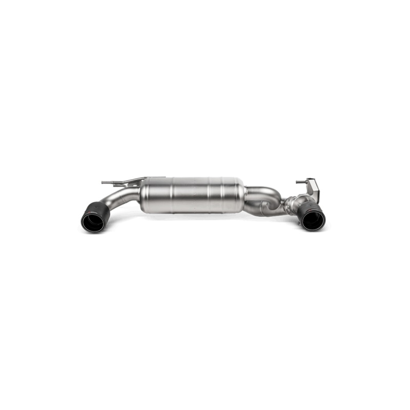 Akrapovic 2018 BMW M240i (F22/F23)  Slip-On Race Line (Titanium) w/ Carbon Fiber Tips