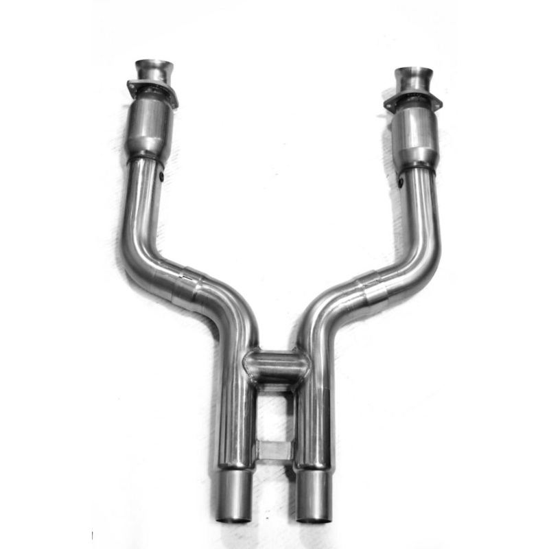 Kooks 11-14 Ford Mustang GT 5.0L 4V 3in x 2 3/4in OEM Exhaust GREEN Cat H Pipe Kooks HDR Req