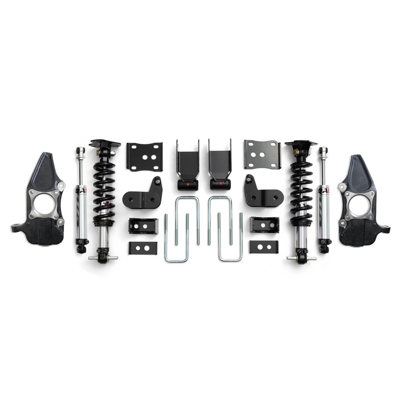 QA1 LK12-FF02 3/5 Lowering Kit 15-20 F150 4WD W/Spindles Double Adjustable