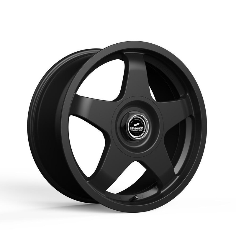 fifteen52 Chicane 5×108/5×112 18×8.5″ +45mm Offset Asphalt Black Wheel