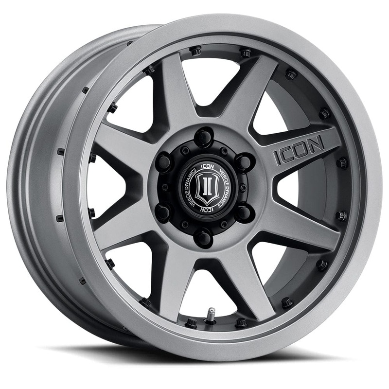 ICON Alloys Rebound 17″ 6×135 Titanium