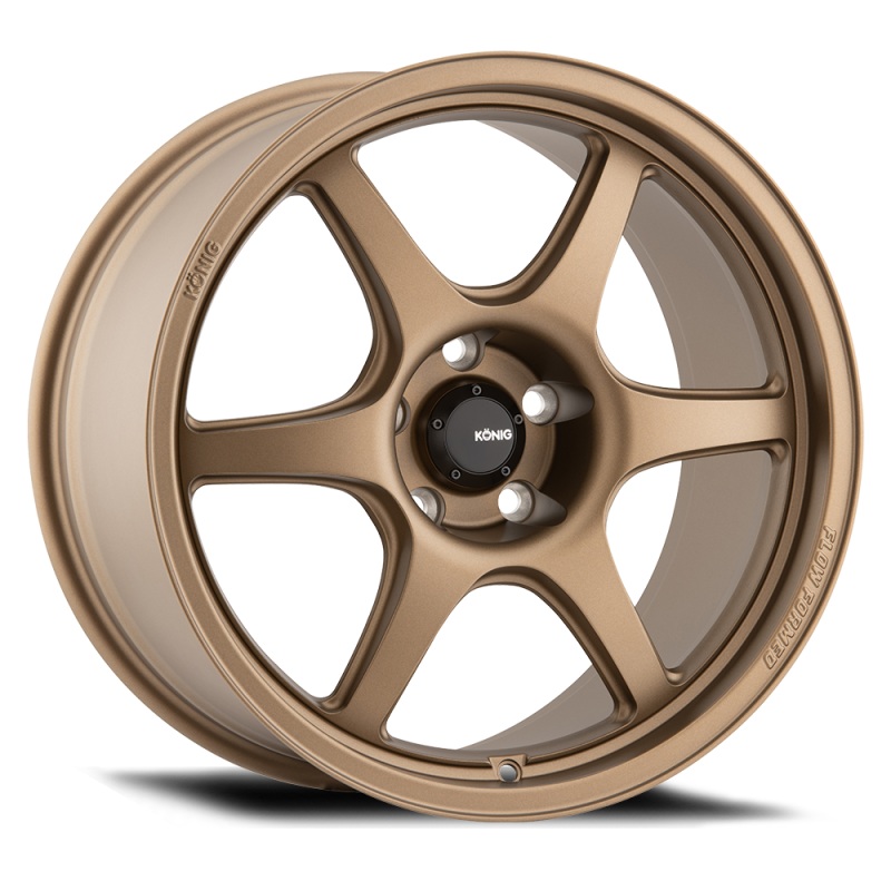 Konig Hexaform 18×9.5A 5×114.3 ET25 Matte Bronze