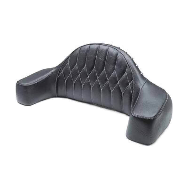 Mustang 14-21 Indian Chieftain,Chief,Dk Horse,Roadmaster,Vint Pass Backrest w/Diam Stitch – Black