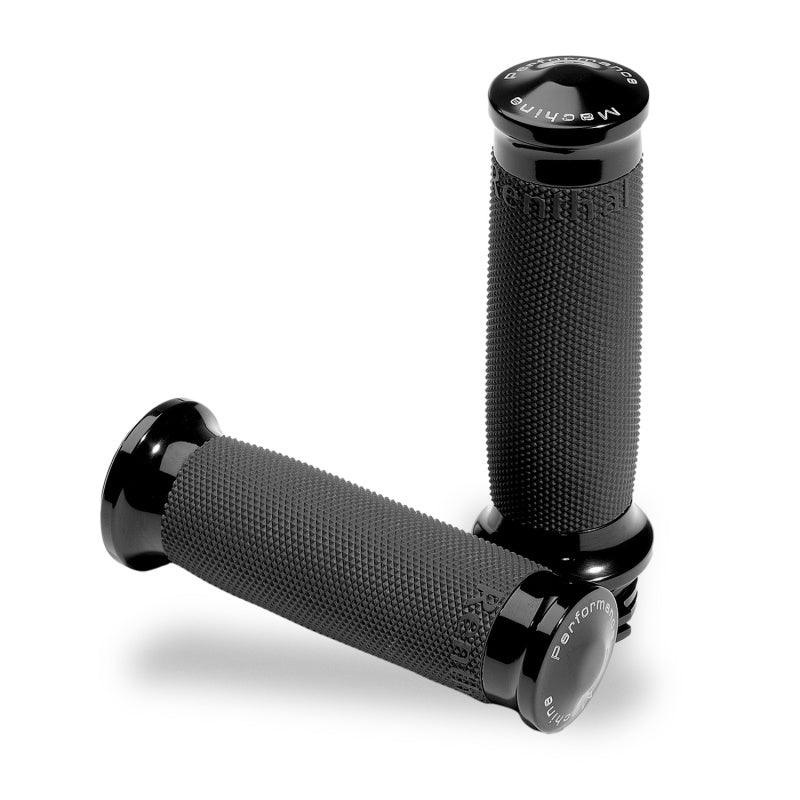 Performance Machine Contour Renthal Wrapped Grips – Black Ano