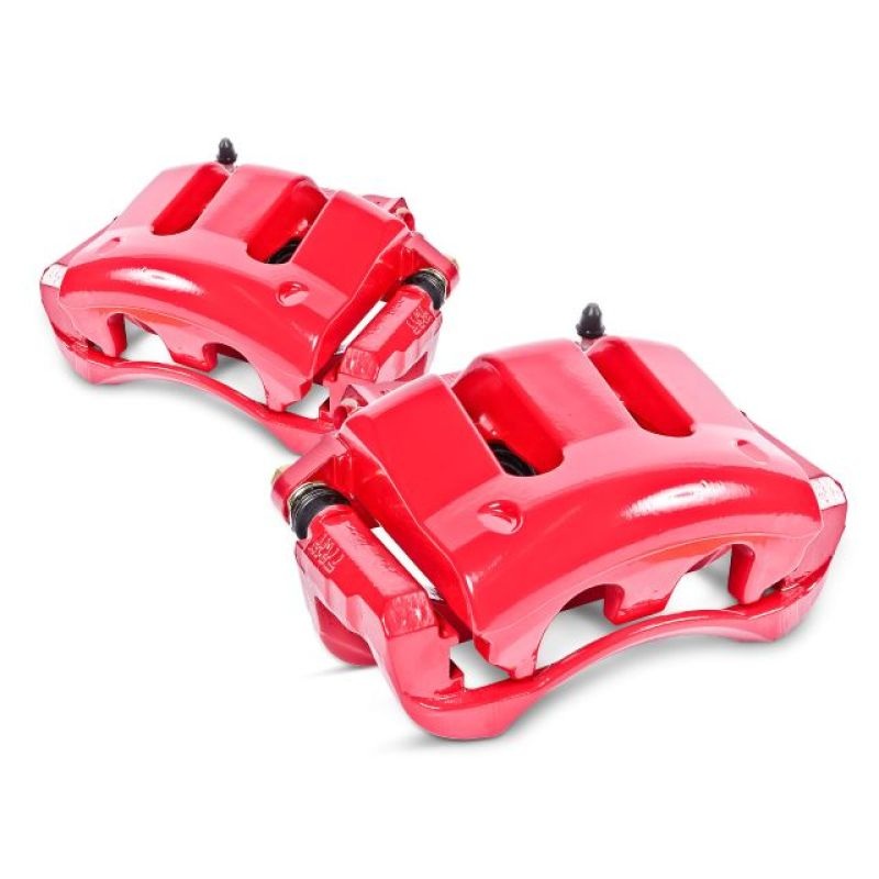 Power Stop 06-14 Honda Ridgeline Rear Red Calipers – Pair