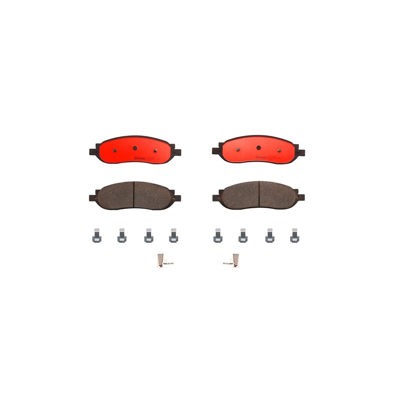 PRIME Ceramic Rear Disc Brake Pad Set – P24118N
