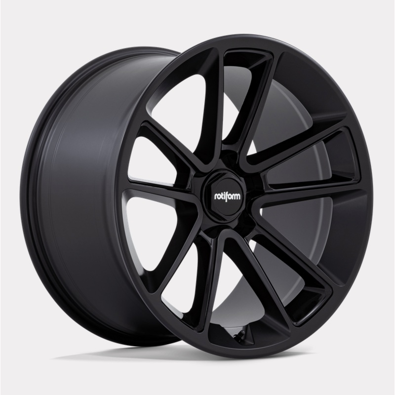 21×10.5 Rotiform BTL Matte Black w/ Black Cap