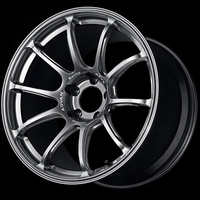 Advan RZ-F2 Wheel – 18×10.0 +25 | 5×114.3 | Hyper Platinum Black