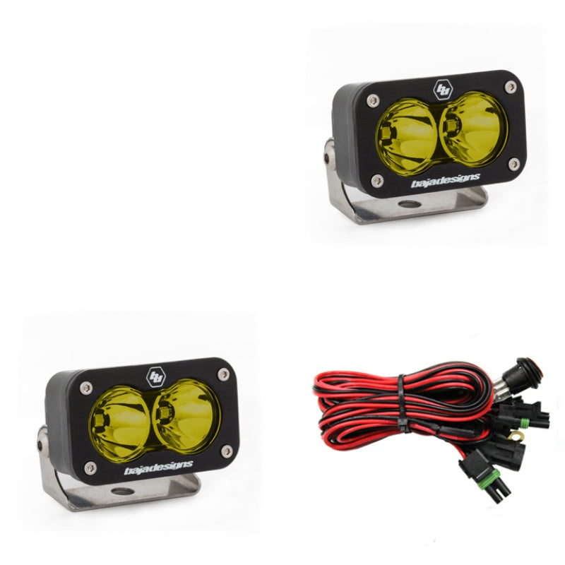 Baja Designs S2 Sport Spot Pattern LED Work Light – Amber