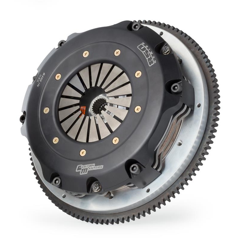 Clutch Masters Twin Disc 8.50 inch Clutch Kit w/ Steel Flywheel | 1993 – 1995 Mazda RX-7 (10047-TD8R-SW)
