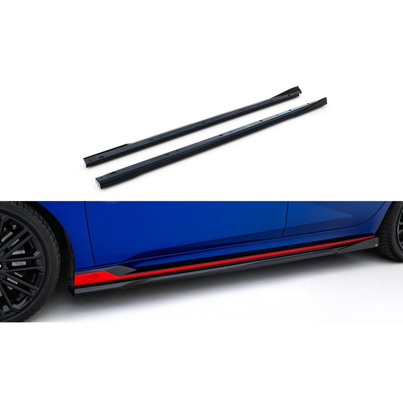 Maxton Design Side Skirts Diffusers – Hyundai Elantra N Mk7