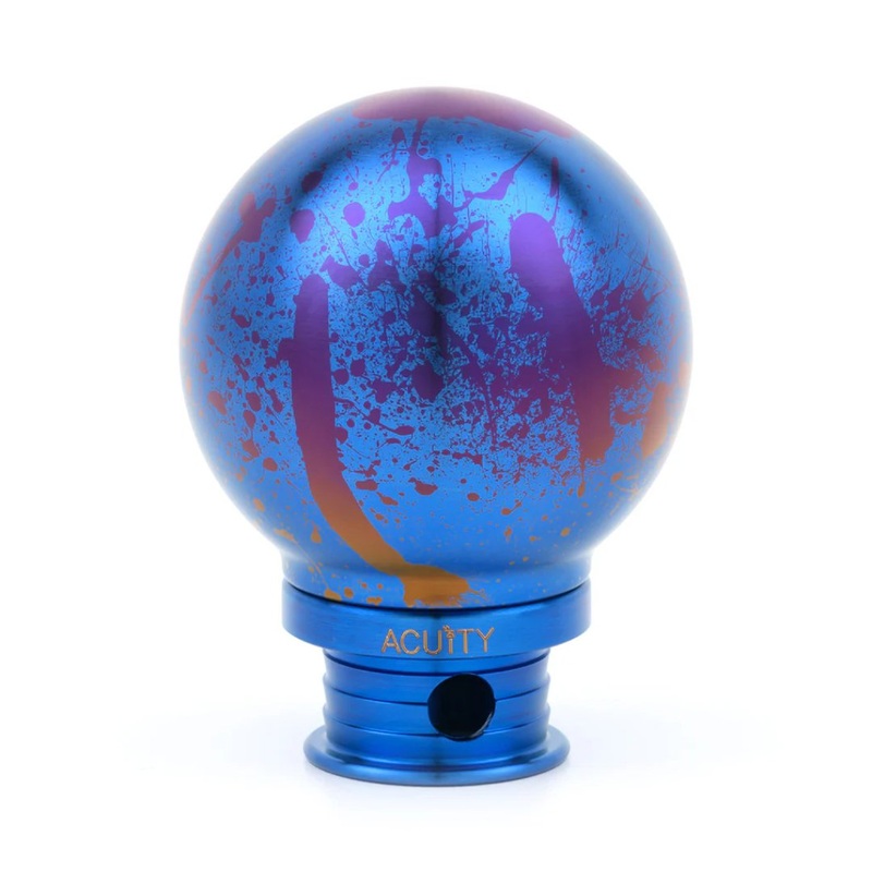 Acuity POCO Burnt Titanium Shift Knob | 16-22+ Civic, 18-22 Accord, 23+ Integra