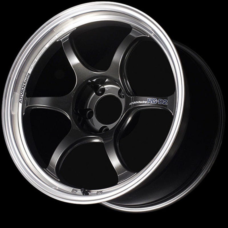 Advan RG-D2 Wheel – 18×9.0 +43 | 5×114.3 | Machining & Black Gunmetallic
