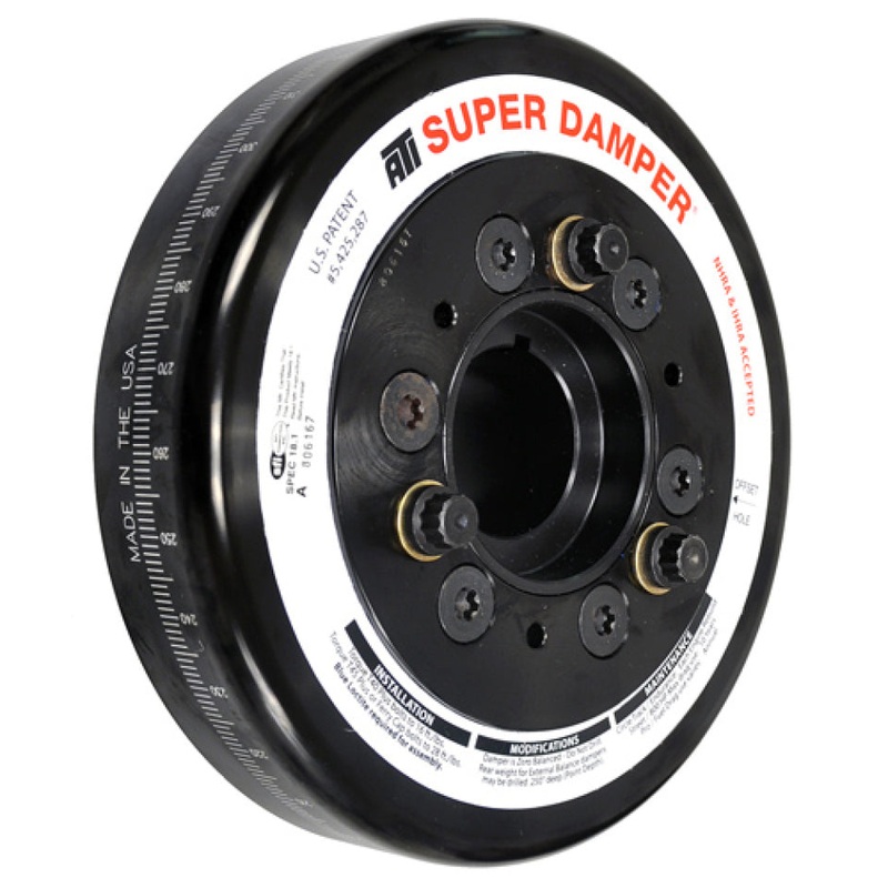 ATI Damper – 7.074in – Alum – Chevy BB – 3 Ring