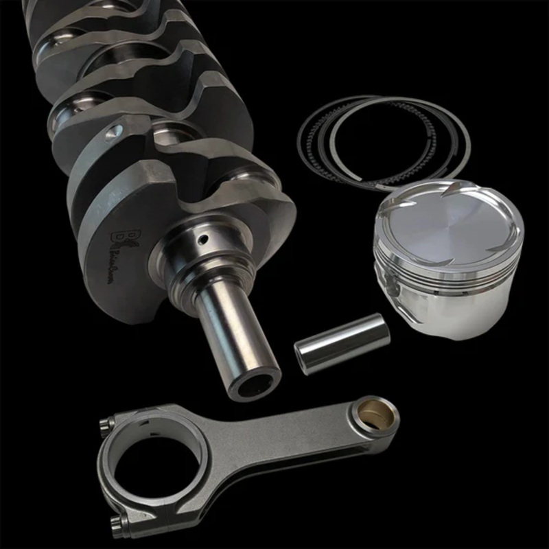 Brian Crower (BC) STROKER KIT – Honda/Acura B18/B20, 95mm Billet Crank, ProH625+ Rods (5.394″), Custom Pistons