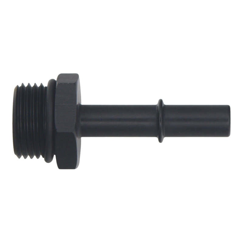 DeatschWerks 10AN ORB Male to 3/8in Male EFI Quick Connect Adapter – Anodized Matte Black