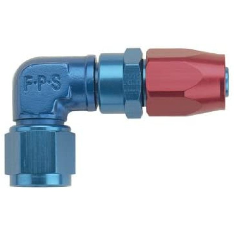Fragola -10AN x 90 Degree Low Profile Forged Hose End