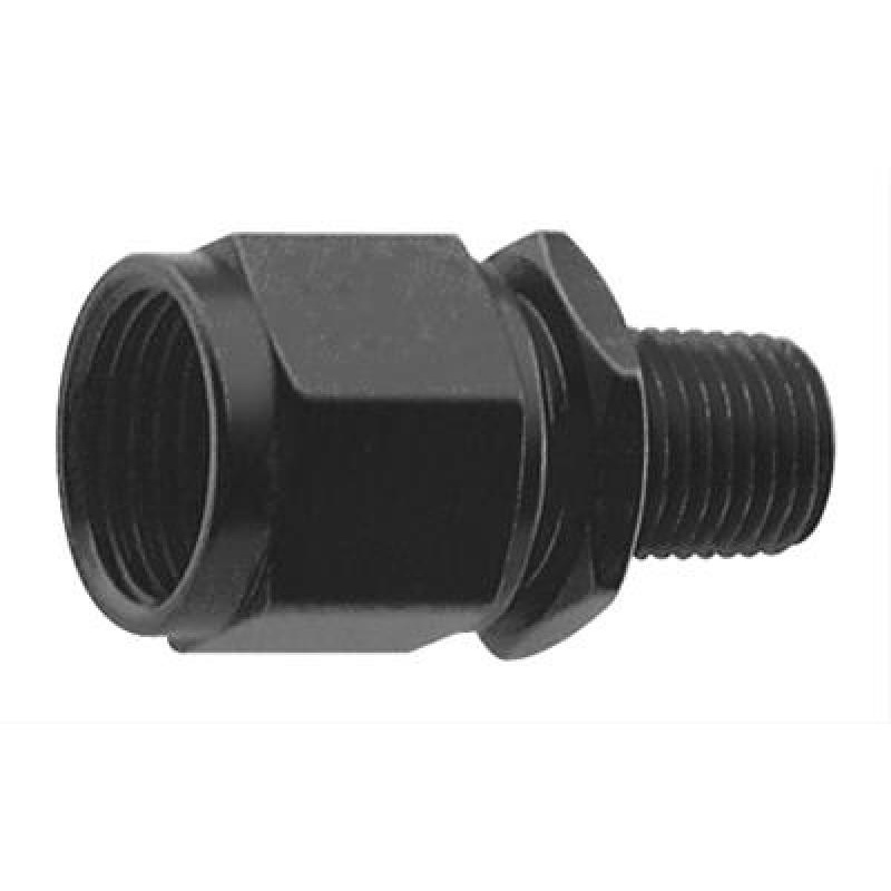 Fragola -8AN Female Swivel To 3/8 NPT – Black