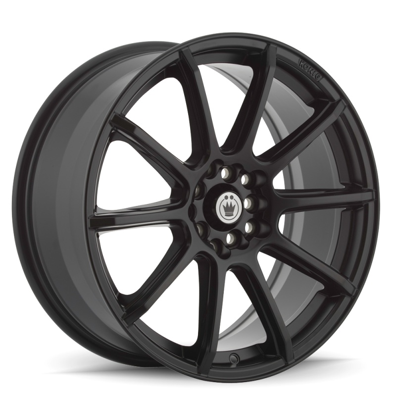 Konig Control 18×8 5×110 / 5×115 ET40 Matte Black