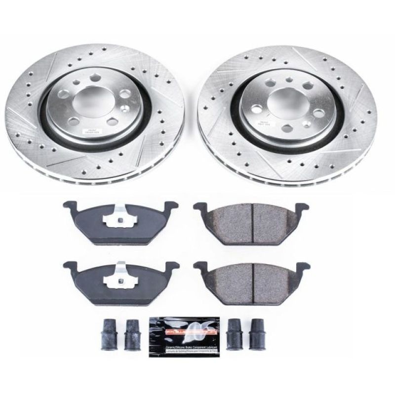 PowerStop Power Stop 1998 Volkswagen Beetle Front Z23 Evolution Sport Brake Kit