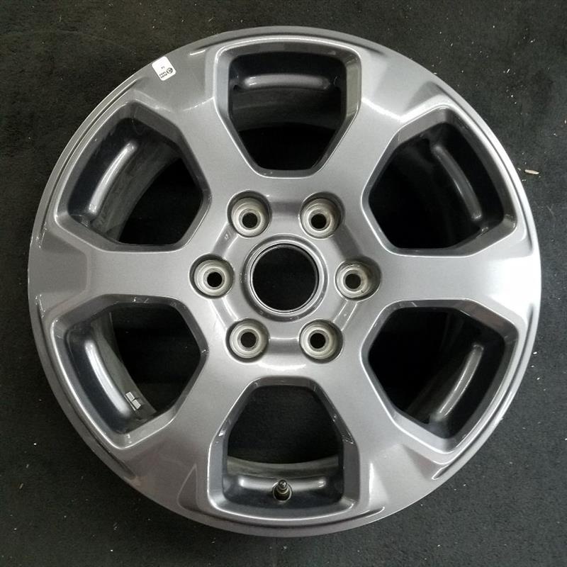 17″ BRONCO 21-24 17×7.5 aluminum 6 spoke gray carbized Original OEM Wheel Rim