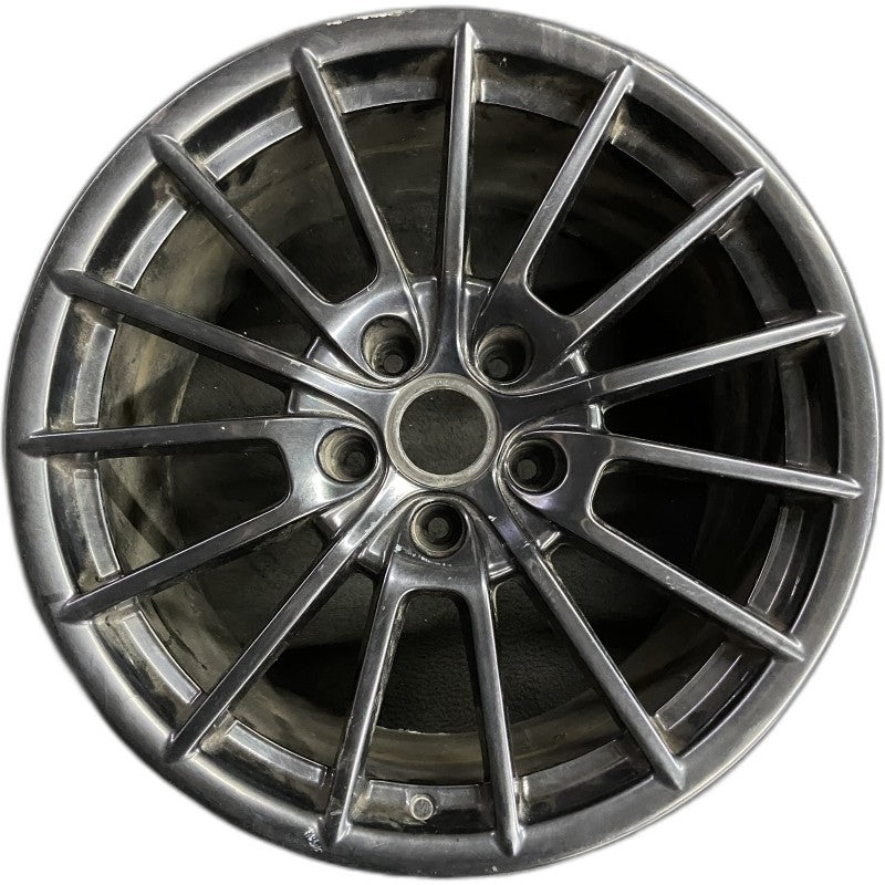 20″ PORSCHE PANAMERA 10-13 alloy 20×11.5 15 spoke black finish Original OEM Wheel Rim