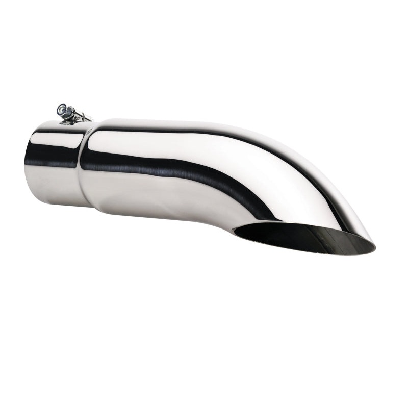 Gibson Turn Down Slash-Cut Tip – 4in OD/3.5in Inlet/12in Length – Stainless