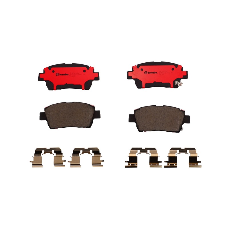 PRIME Ceramic Front Disc Brake Pad Set – P83051N