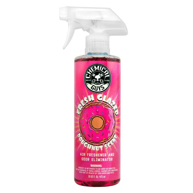 Chemical Guys Fresh Glazed Donut Air Freshener & Odor Eliminator – 16oz