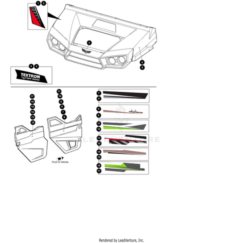 Door Decal-Rear Left by Arctic Cat