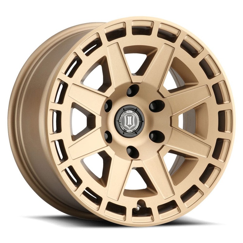 ICON Alloys Compass 17″ 5×127 Satin Brass