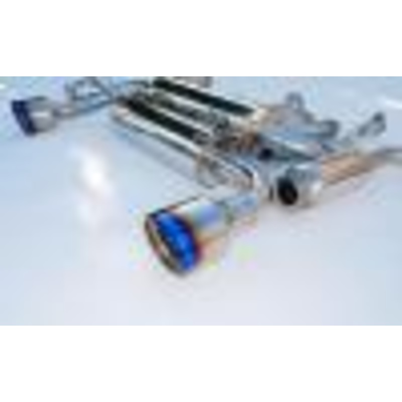 Invidia 02-08 Nissan 350z Gemini Rolled Titanium Tip Cat-back Exhaust