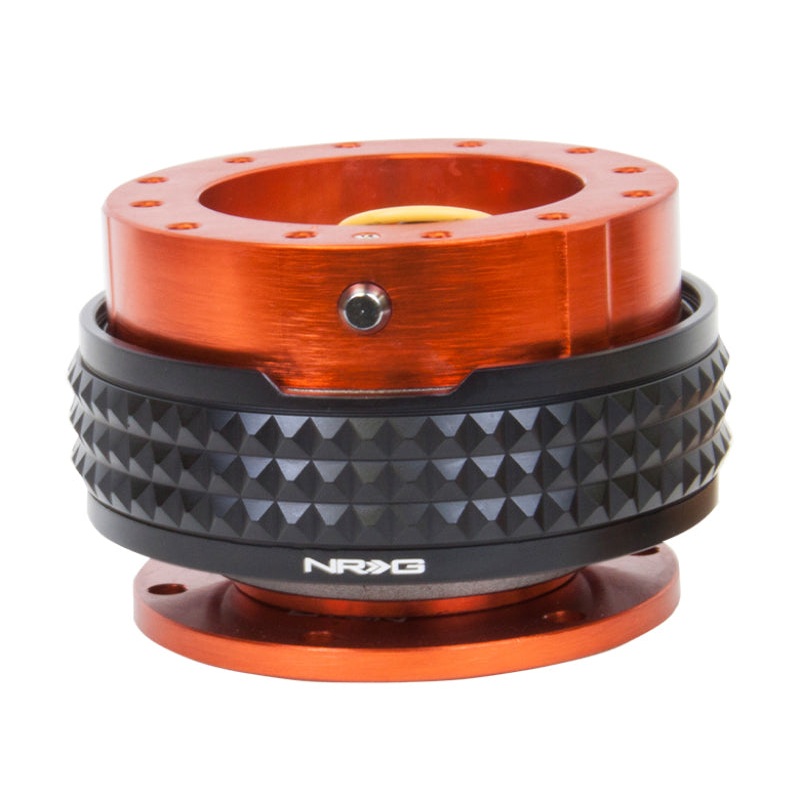 NRG Quick Release Kit – Pyramid Edition – Orange Body / Black Pyramid Ring