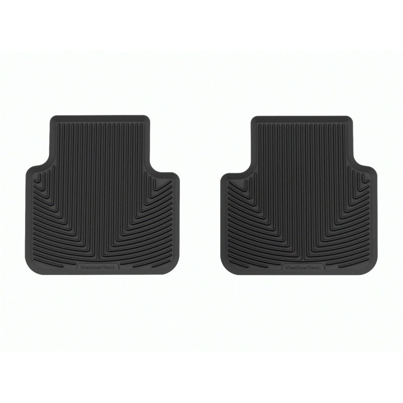 WeatherTech 18-24 Volkswagen Atlas (Incl. 20-24 Cross Sport) Rear Rubber Mats – Black