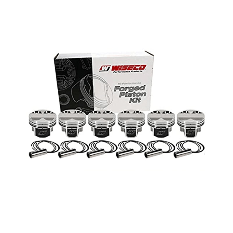 Wiseco HD Forged 3D Crown Pistons GTR GT-R R35 VR38DETT 95.58mm +0.08mm -7 cc 9.5:1