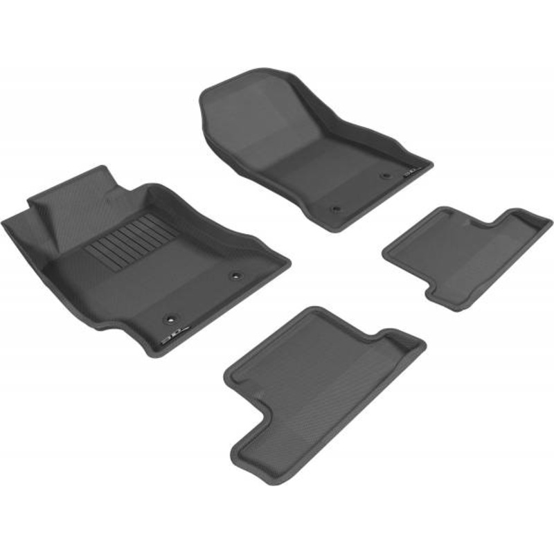 3D MAXpider 13-19 BRZ Kagu 1st & 2nd Row Floormats – Gray | L1SB00701501