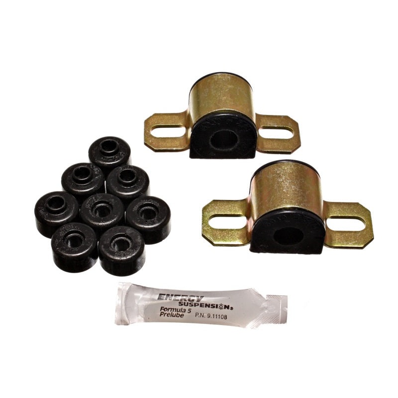 Energy Suspension 95-98 Nissan 240SX (S14) Black 16mm Rear Sway Bar Frame Bushings (Sway bar end lin